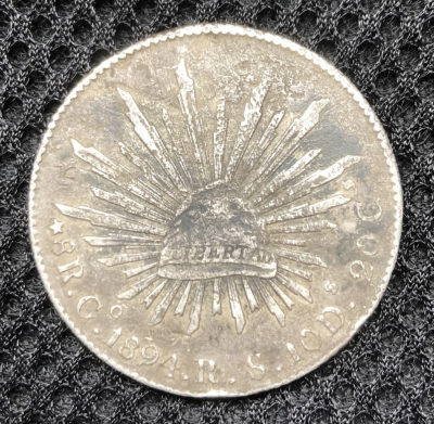 【保诚微拍】第4拍 世界钱币拍卖，88拍！ - 墨西哥 1894年 鹰洋 8R 大银币