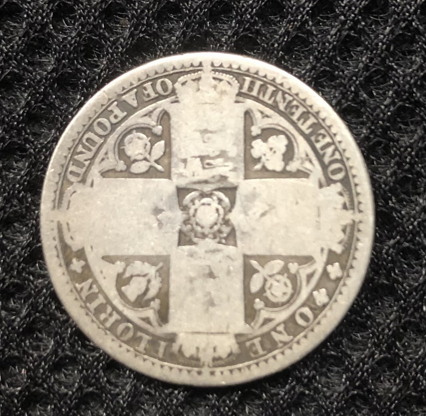 【保诚微拍】第4拍 世界钱币拍卖，88拍！ 英国 维多利亚 1849年 无神 弗洛林 青年头像  银币 （11.2克 0.925银）