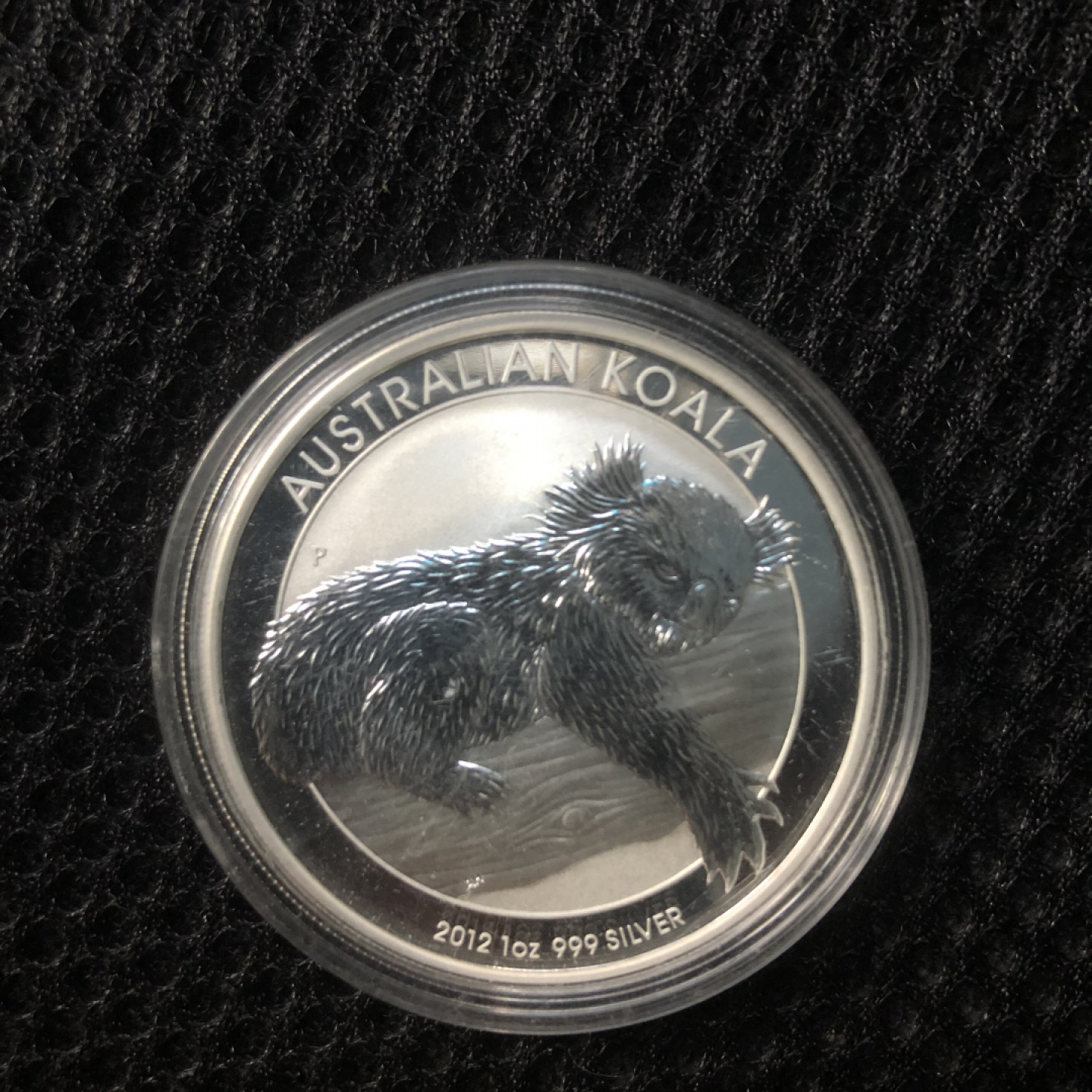 【保诚微拍】第4拍 世界钱币拍卖，88拍！ 【投资银币】 澳大利亚   2012年 考拉 1盎司 银币（31.1克 0.999银）