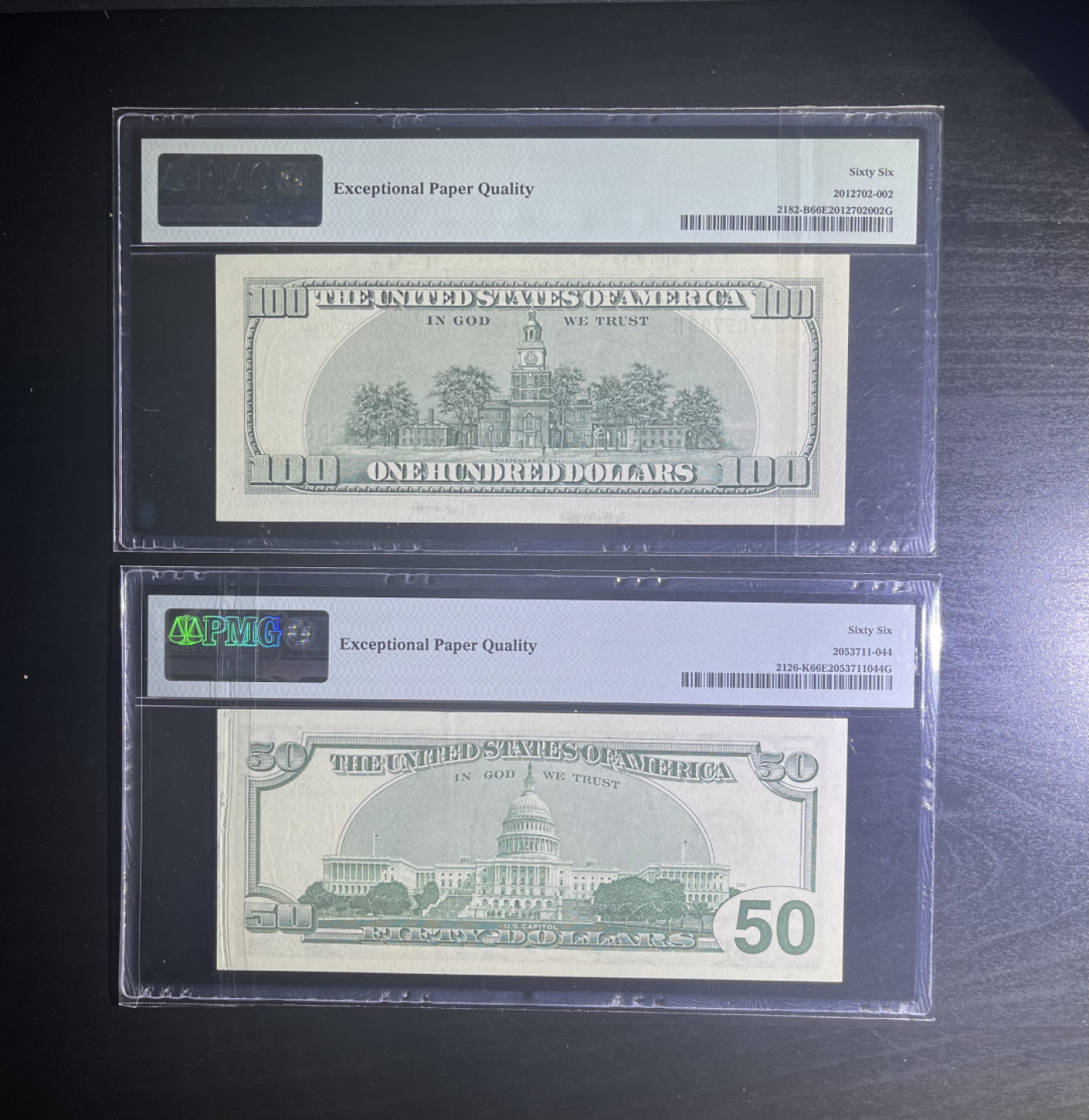 【丑猫1226】今晚7点整，全自动快拍。 美国大头50+100组合