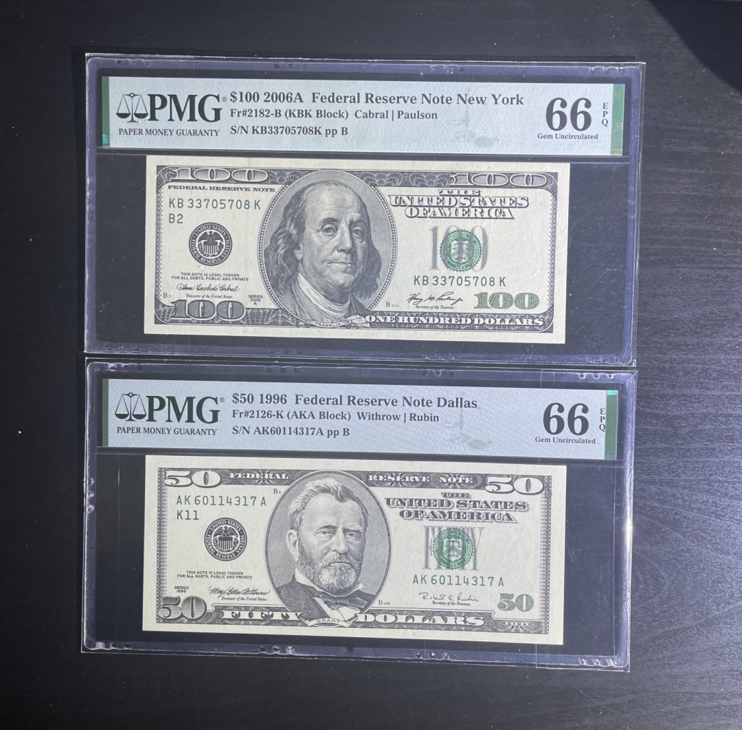 【丑猫1226】今晚7点整，全自动快拍。 美国大头50+100组合