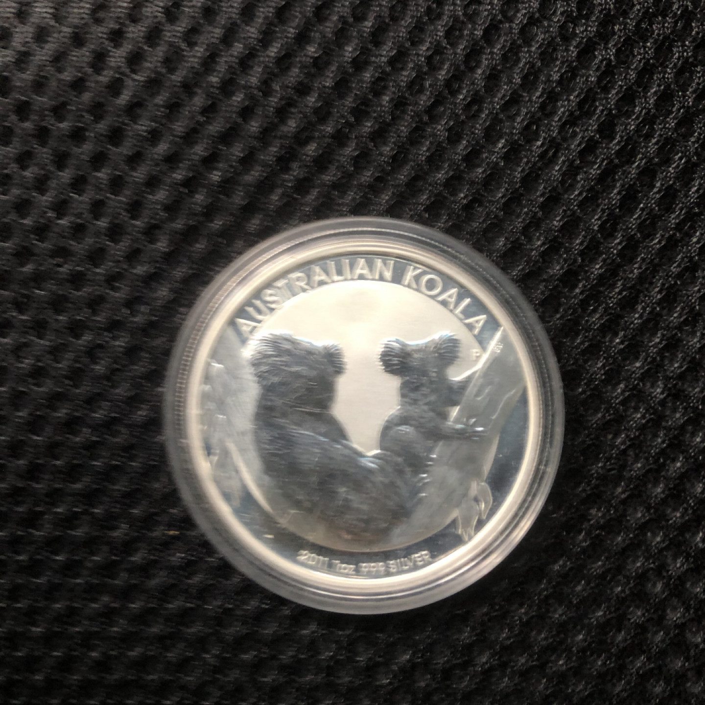 【保诚微拍】第4拍 世界钱币拍卖，88拍！ 【投资银币】 澳大利亚   2011年 考拉 1盎司 银币（31.1克 0.999银）