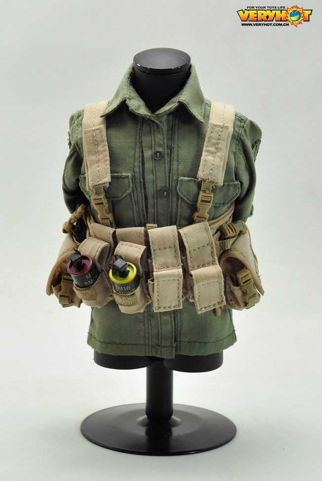 零元拍：Veryhot 1/6 ： PMC SNIPER/PMC狙击手 （1015#）拍品不包含头雕和素体
