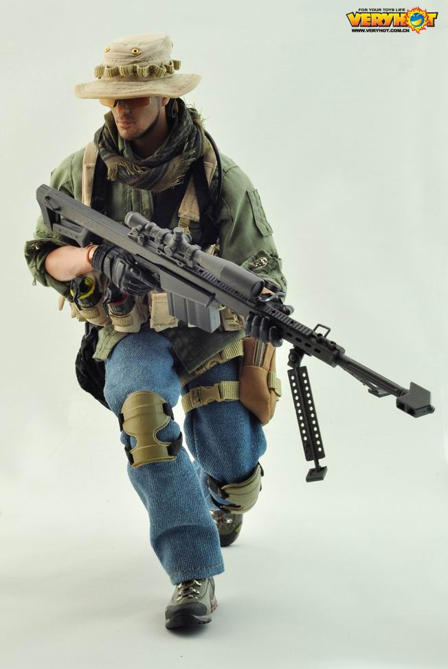 零元拍：Veryhot 1/6 ： PMC SNIPER/PMC狙击手 （1015#）拍品不包含头雕和素体