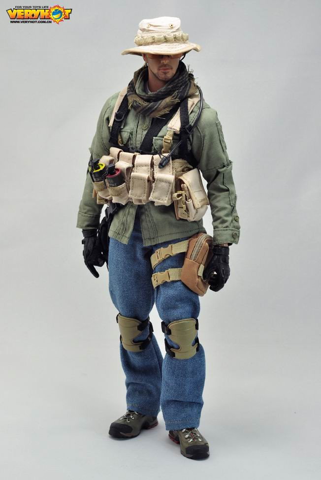 零元拍：Veryhot 1/6 ： PMC SNIPER/PMC狙击手 （1015#）拍品不包含头雕和素体