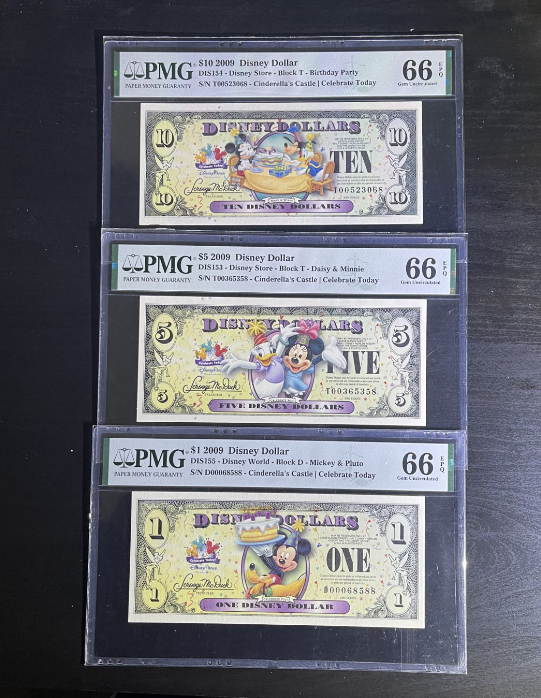 【丑猫1226】今晚7点整，全自动快拍。 迪士尼2009年米老鼠一套(无47)