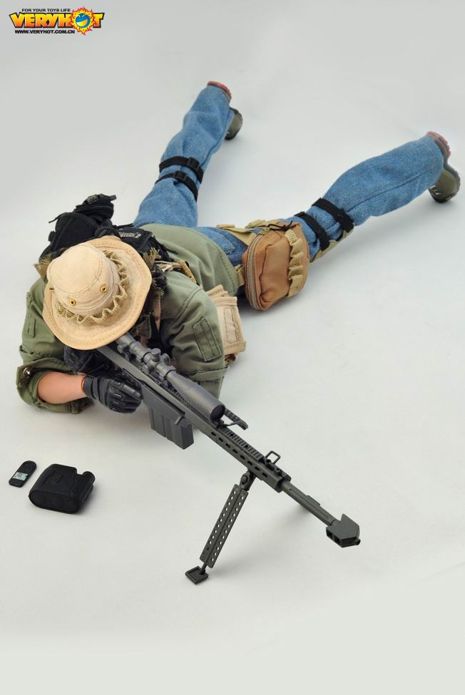 零元拍：Veryhot 1/6 ： PMC SNIPER/PMC狙击手 （1015#）拍品不包含头雕和素体