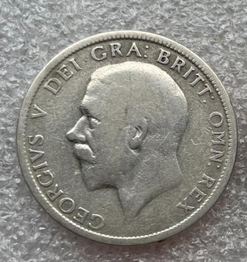 【保诚微拍】第4拍 世界钱币拍卖，88拍！ 英国 乔治五世 1928年 弗洛林 银币（11.2克 0.5银）