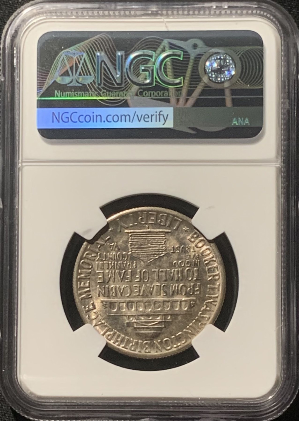 紫瑗钱币——第160期拍卖 美国 1950年 布克·华盛顿 50美分 半美元 银币 NGC MS62