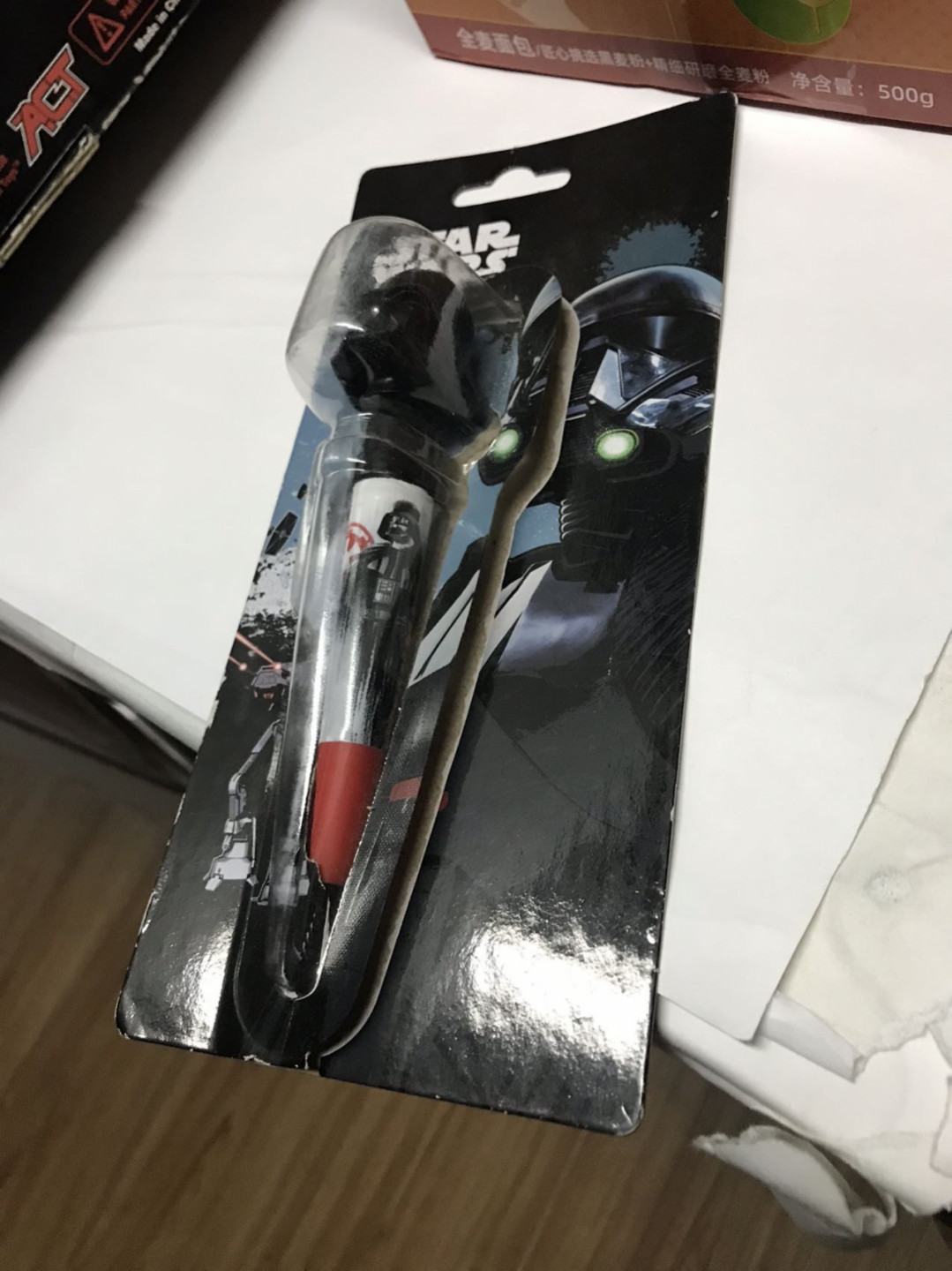 零元拍：迪斯尼正版星球大战达斯维达可发声个性圆珠笔