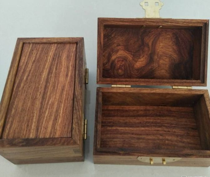 非洲花梨木首饰盒两个一起