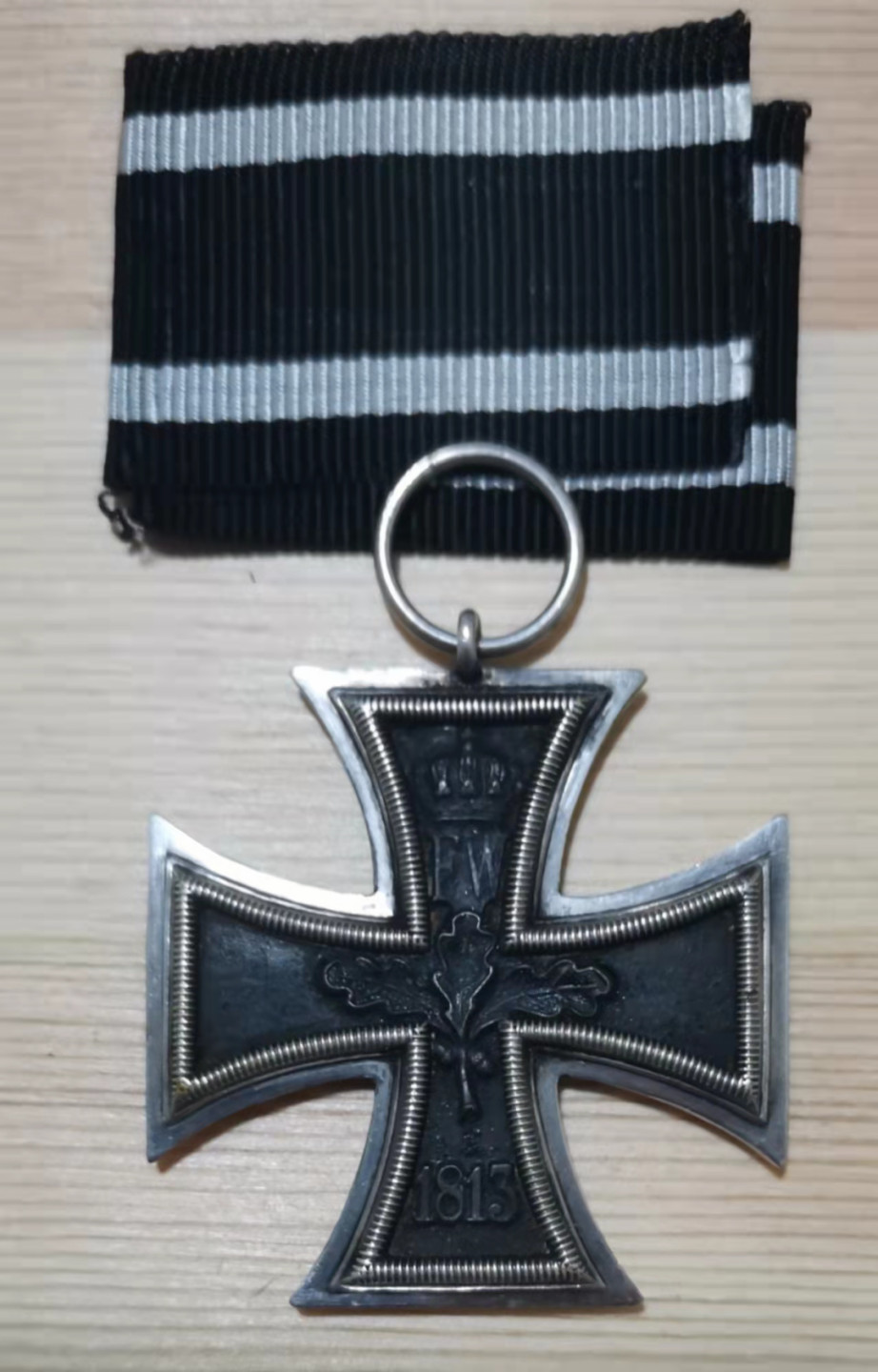 第22期拍卖会 德国银带标记1914年德国铁十字勋章