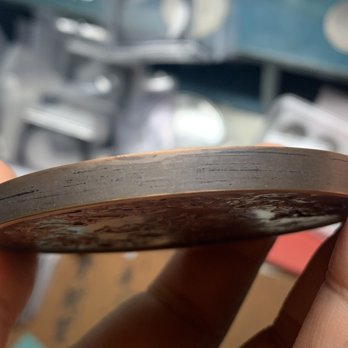 《竞宝斋》钱币微拍-第24场-本周日，周一2场连拍（全场顺丰包邮） 英国滑铁卢战役175年纪念铜章  名誉品种 知名设计 完美品 原盒带证书 130.2克 63.5mm直径 超大规格