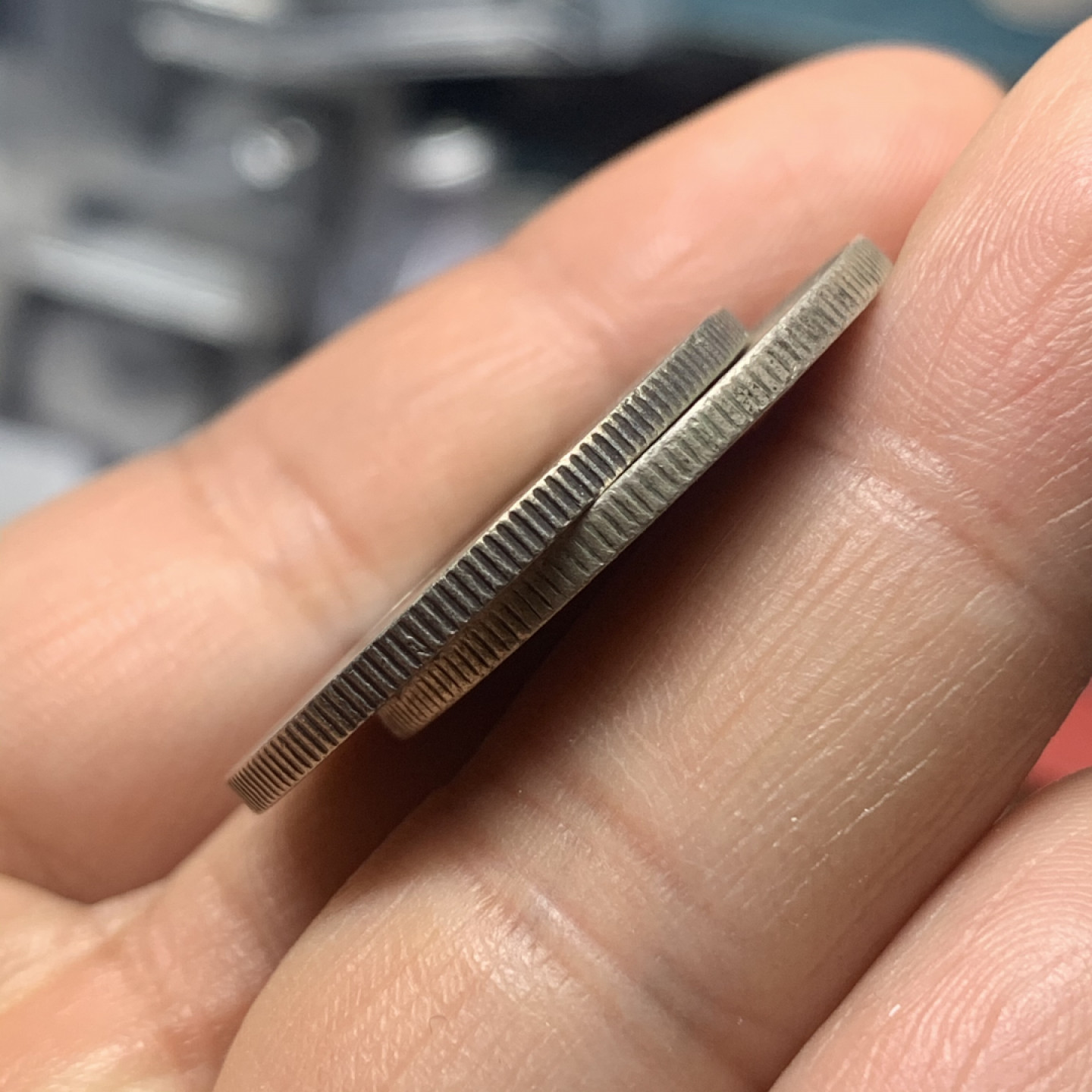 《竞宝斋》钱币微拍-第24场-本周日，周一2场连拍（全场顺丰包邮） 乔治五世 银币一对（英国 1912年高银版 1福林银币+澳大利亚 1934年1福林银币）