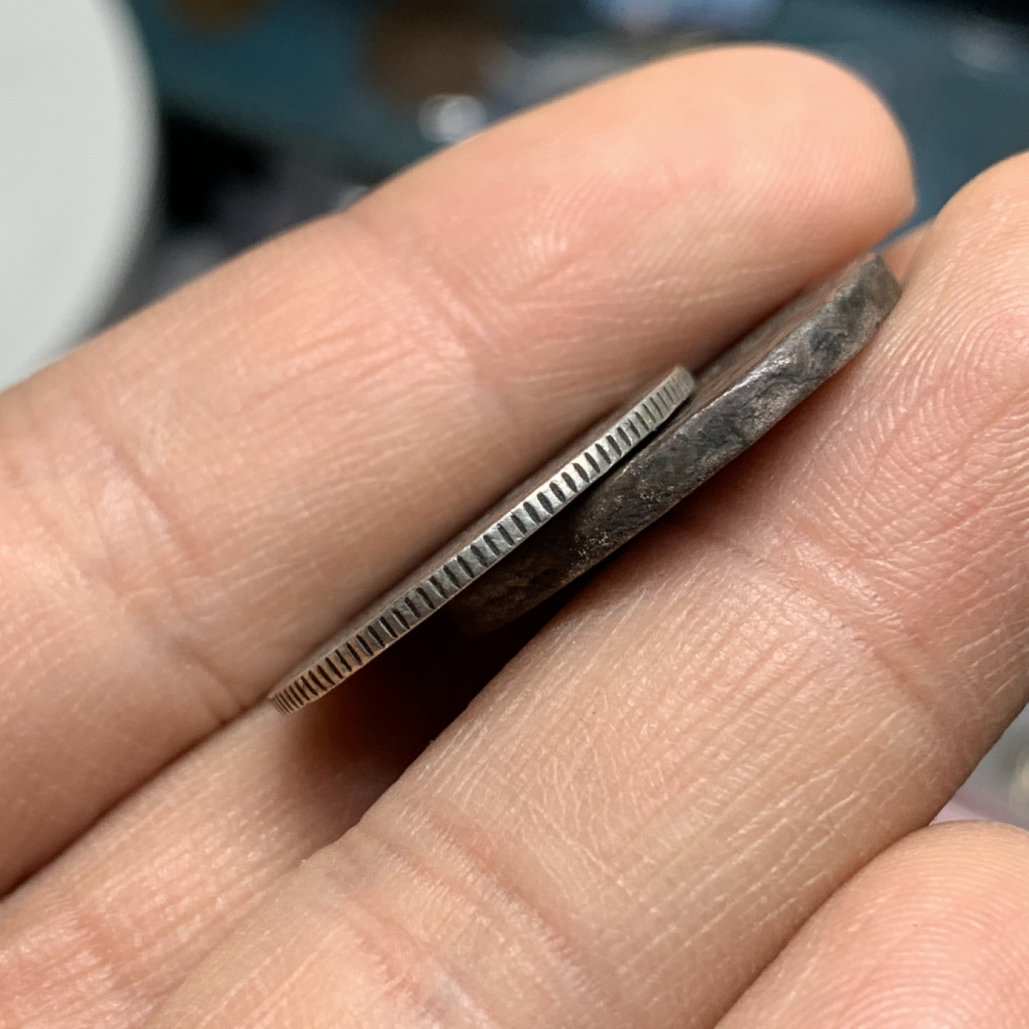 《竞宝斋》钱币微拍-第25场-本周日，周一2场连拍（全场顺丰包邮） 莫卧儿王朝1卢比银币，1901年西班牙1比塞塔银币