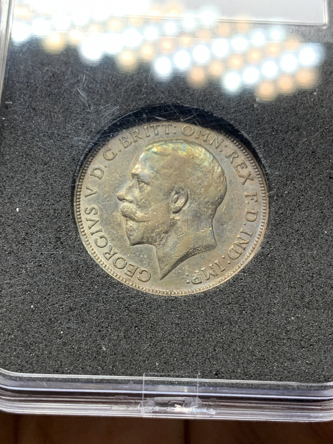 《竞宝斋》钱币微拍-第25场-本周日，周一2场连拍（全场顺丰包邮） 1912\1913 乔五 高银弗洛林一对 极美（925银，11.31g*2）