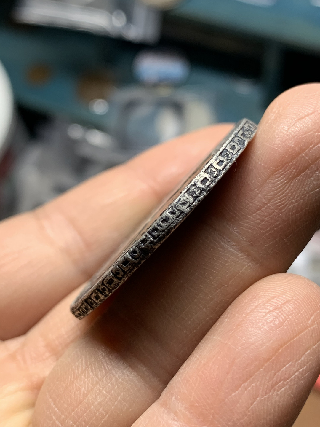 《竞宝斋》钱币微拍-第25场-本周日，周一2场连拍（全场顺丰包邮） 西属 墨西哥 1791年 卡洛斯四世 8R 双柱 大银币