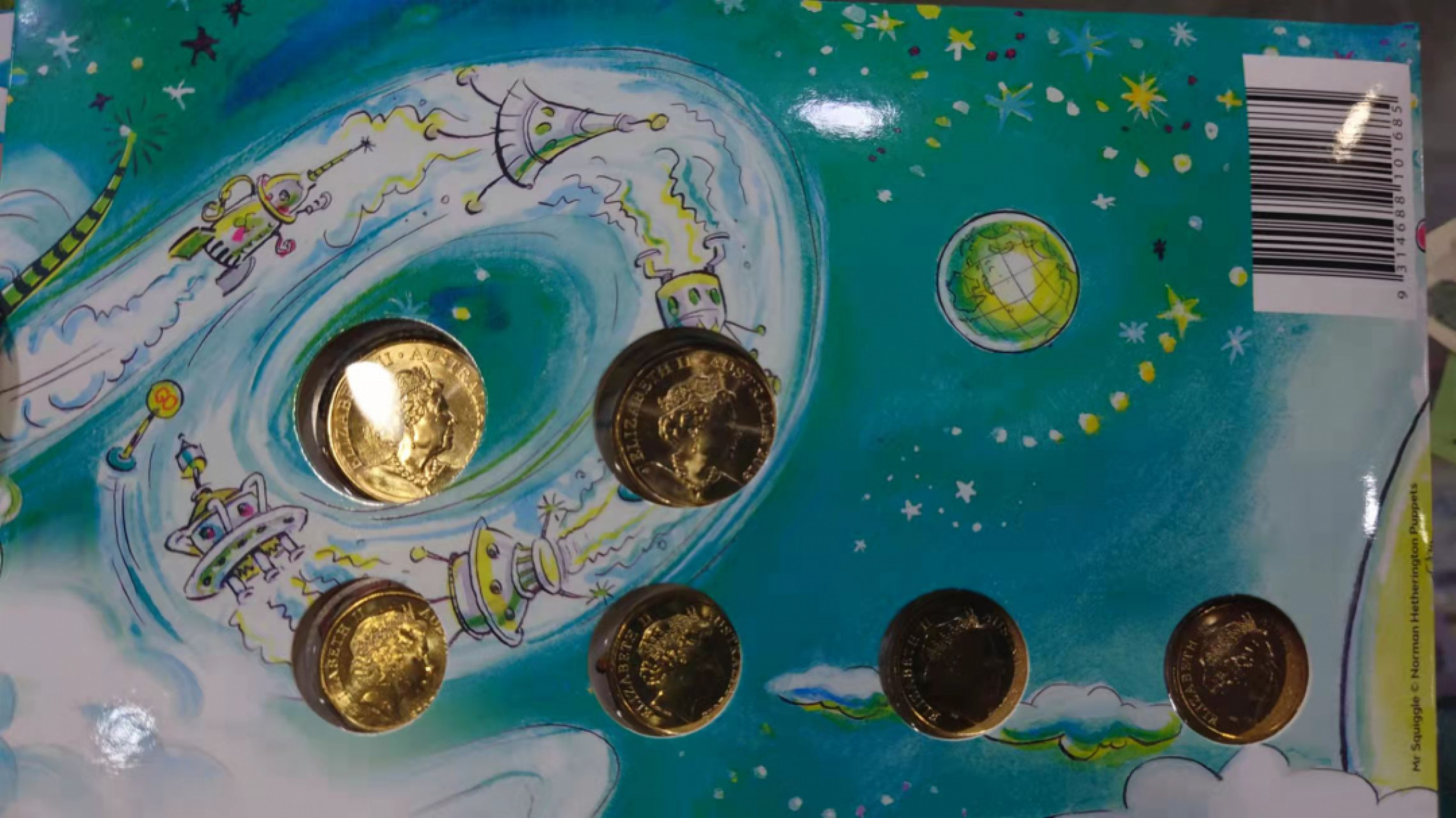 今晚八点半【囧羊收藏】精选微拍第43期暨2021年第三十四期 世界纸币精选 2019年澳大利亚 纪念硬币套装 全新原册无氧化