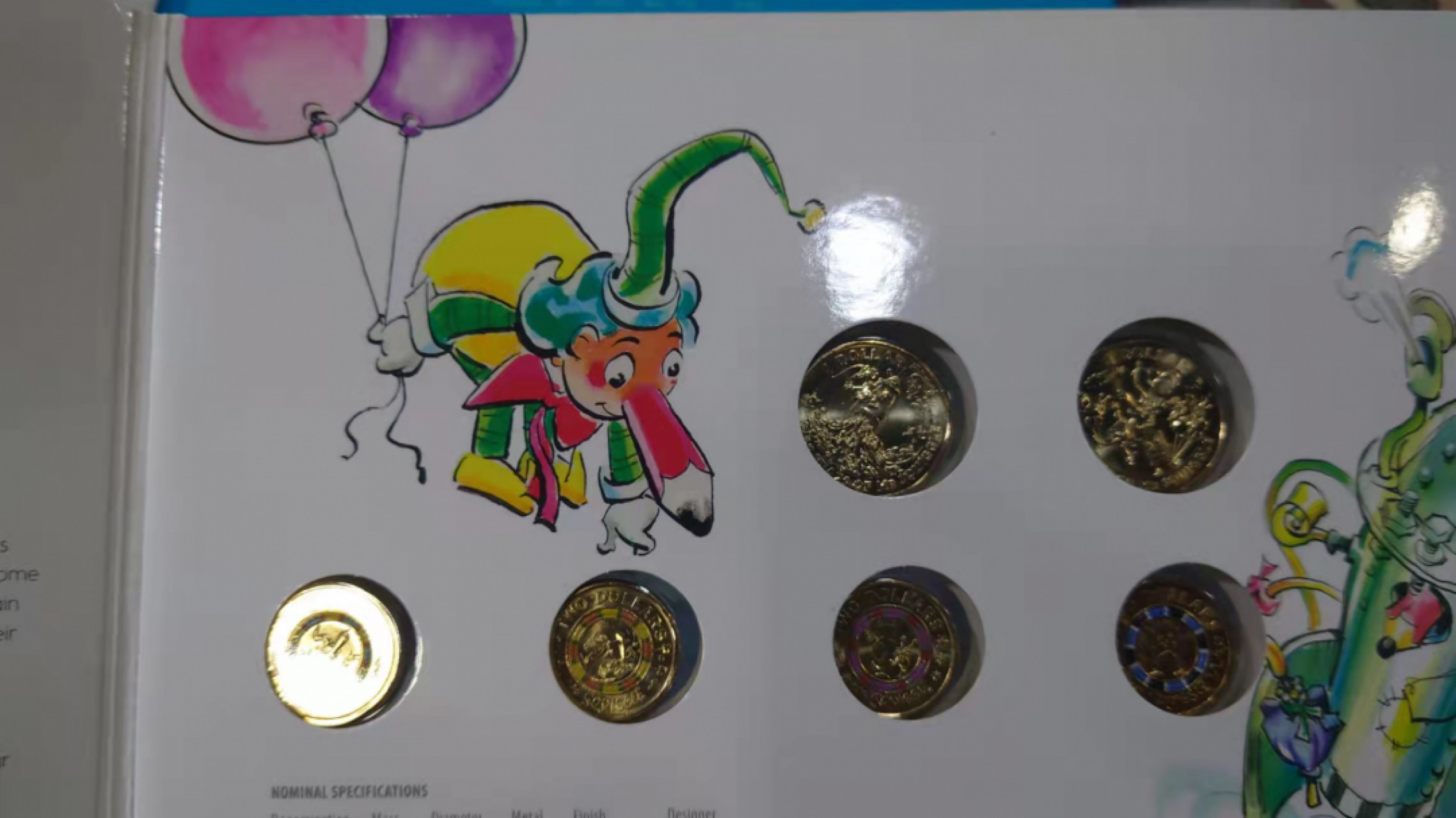 今晚八点半【囧羊收藏】精选微拍第43期暨2021年第三十四期 世界纸币精选 2019年澳大利亚 纪念硬币套装 全新原册无氧化