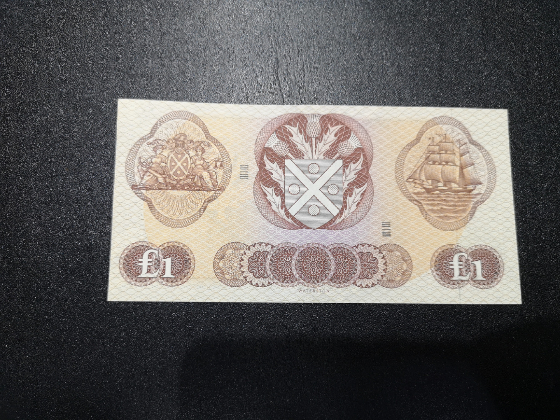 👍2022新年第一拍《外钞收藏家》第一百五十九期拍卖（本期59件） 1969年苏格兰1镑 全新UNC