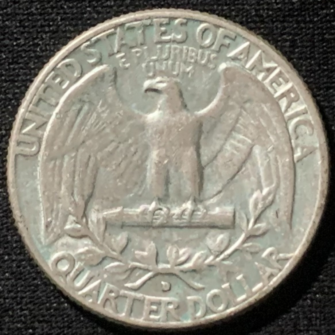 紫瑗钱币——第163期 美国 1964年 华盛顿 25美分 6.25克 0.9银