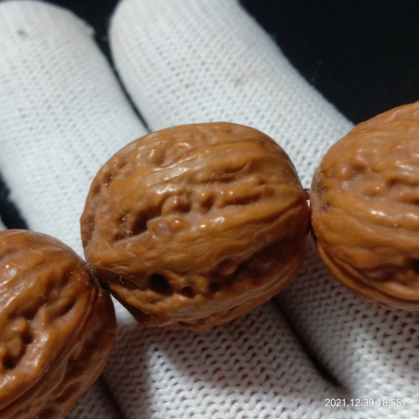 纯野生核桃手串