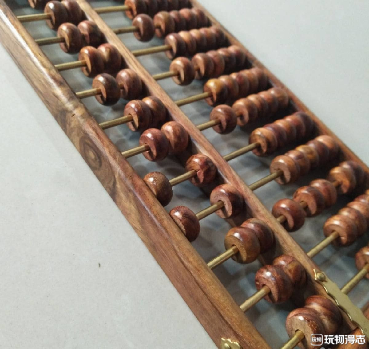 保真海南黄花梨十三档算盘