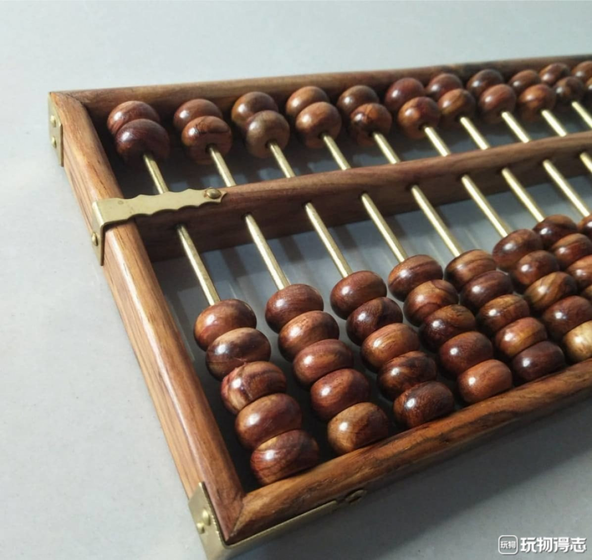 保真海南黄花梨十三档算盘