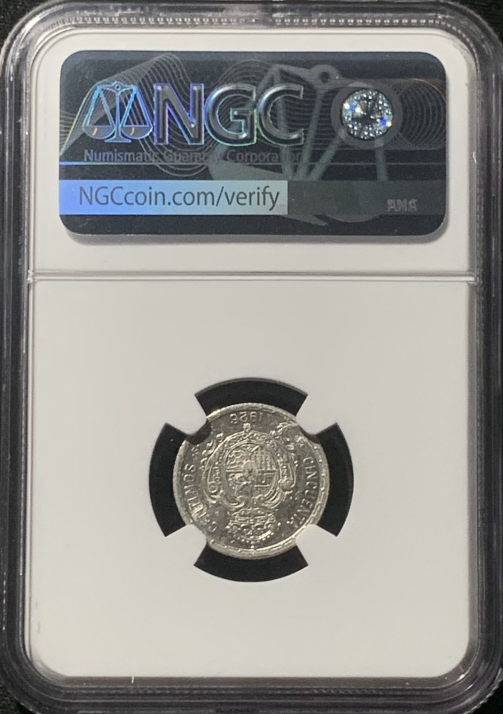 紫瑗钱币——第163期 西班牙 1926年 阿方索十三世 50分 银币 NGC MS61