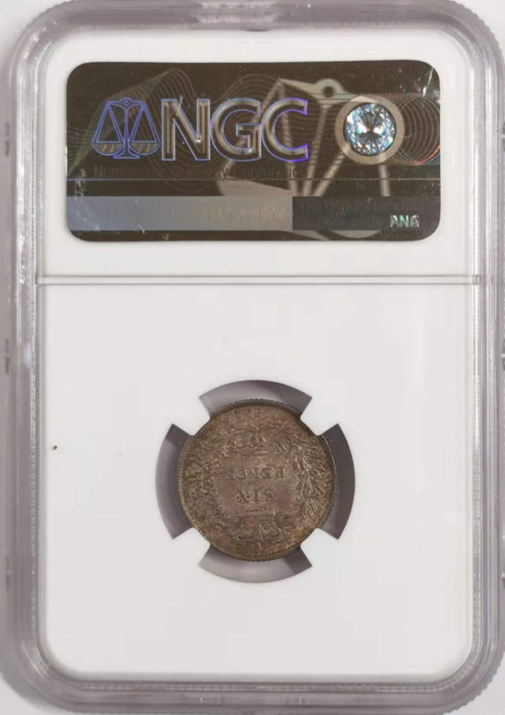 凡希社世界钱币微拍第一百八十四期 1831英国威廉四世6便士NGC-MS64