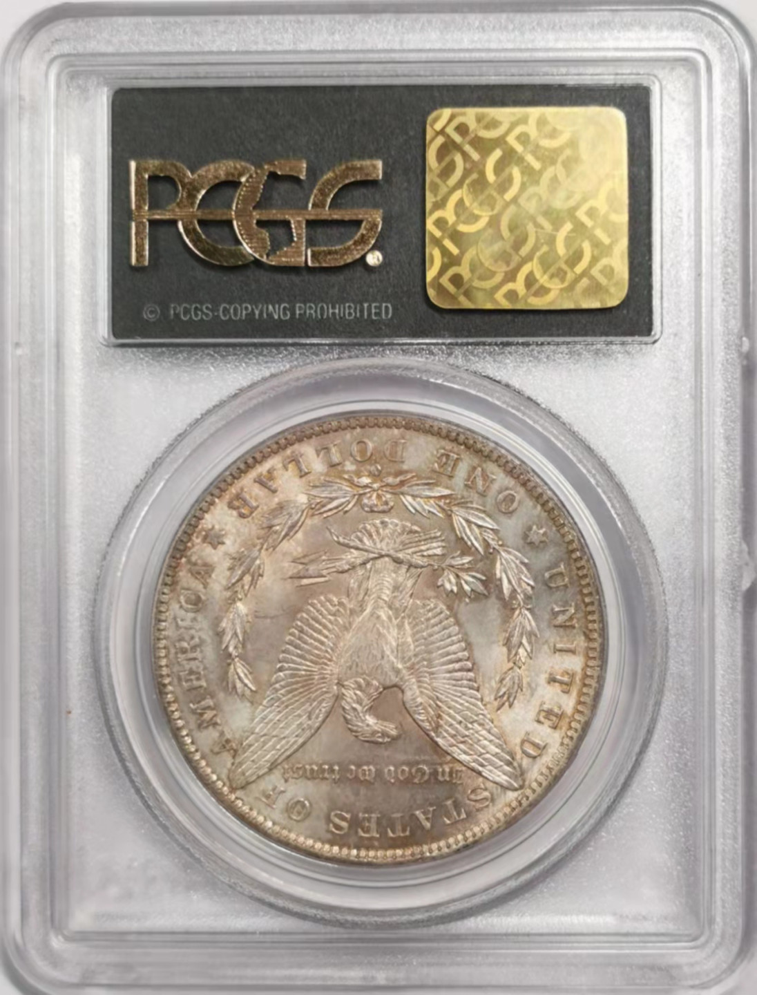 凡希社世界钱币微拍第一百八十四期 1884O美国摩根壹元PCGS-MS64淡彩！