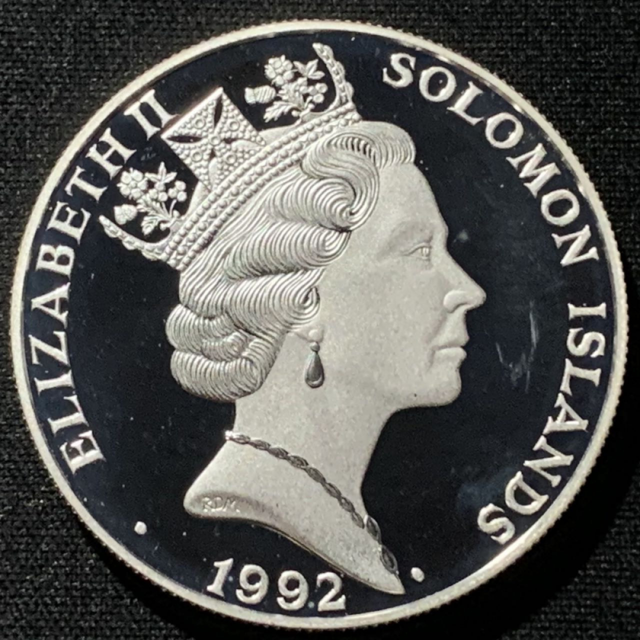 紫瑗钱币——第164期拍卖 所罗门群岛 1992年 巴塞罗那奥运会 拳击 10元 31.47克 0.925银 精制