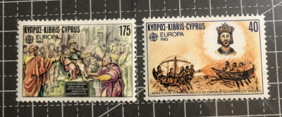 邮闲币备——第十三期 - 1982年塞浦路斯欧罗巴历史事件（2）