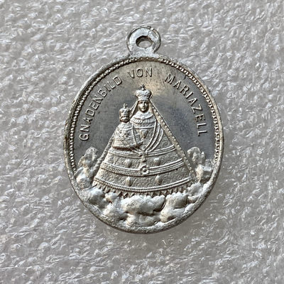 【Numismatist】第三场-0起拍-0佣金-世界硬币 - 奥地利玛丽亚采尔大教堂朝圣者徽章，21*27mm，大教堂建于12世纪，哈布斯堡王朝皇家圣地