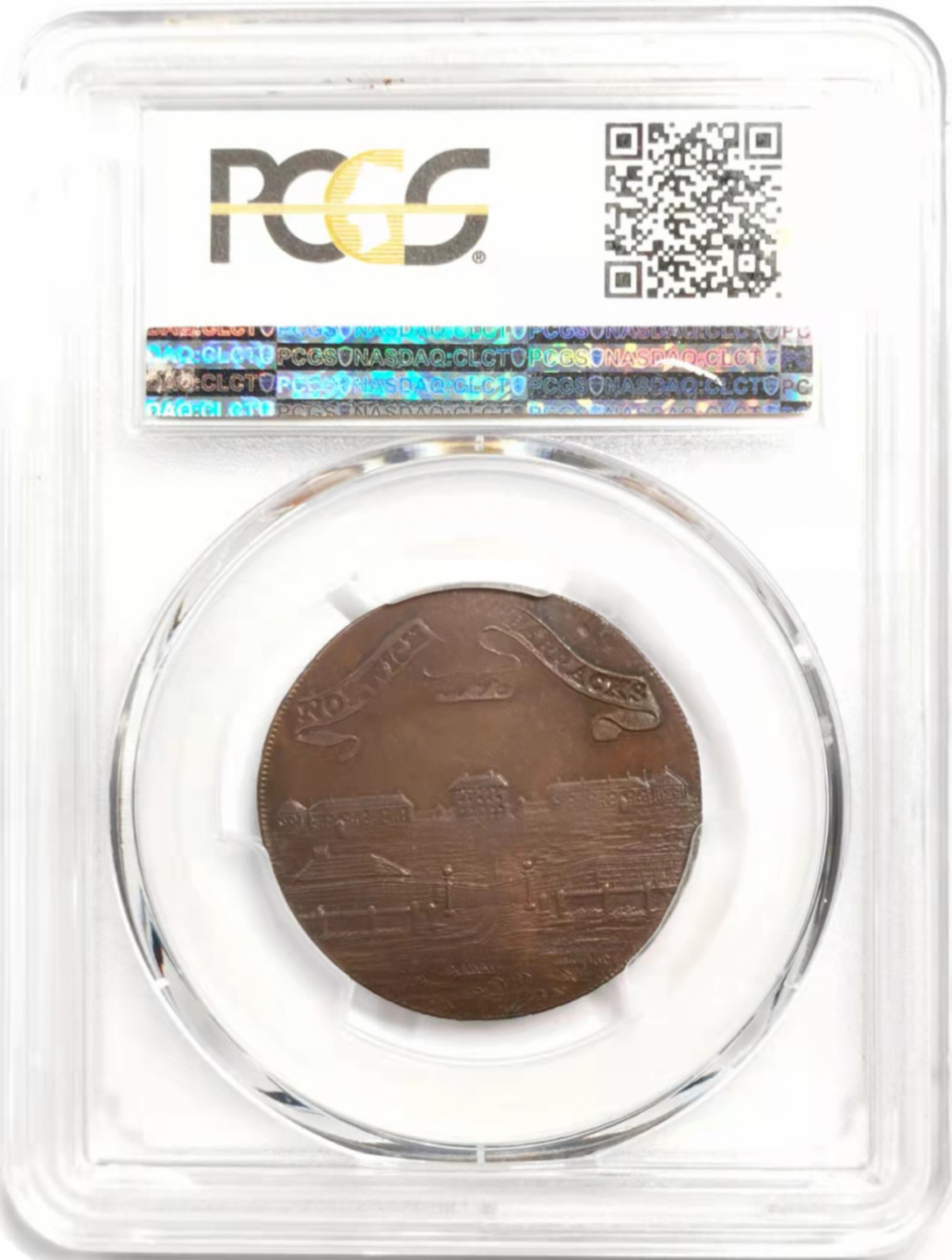 凡希社世界钱币微拍第一百八十五期 1793英国诺福克1/2便士TKN城市景观PCGS-MS64