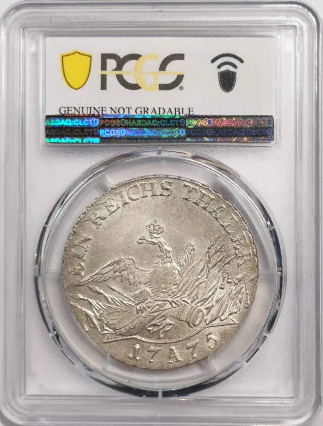 凡希社世界钱币微拍第一百八十五期 1775A普鲁士帝国泰勒PCGS-UNCD实物极好！