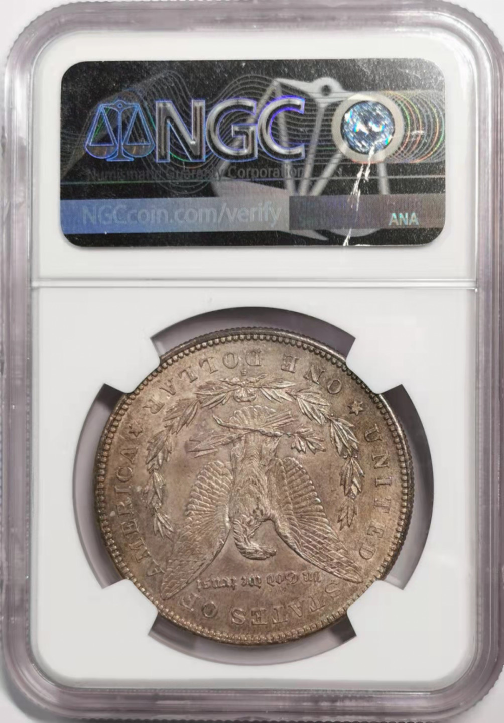 凡希社世界钱币微拍第一百八十五期 1878S美国摩根壹元NGC-MS63