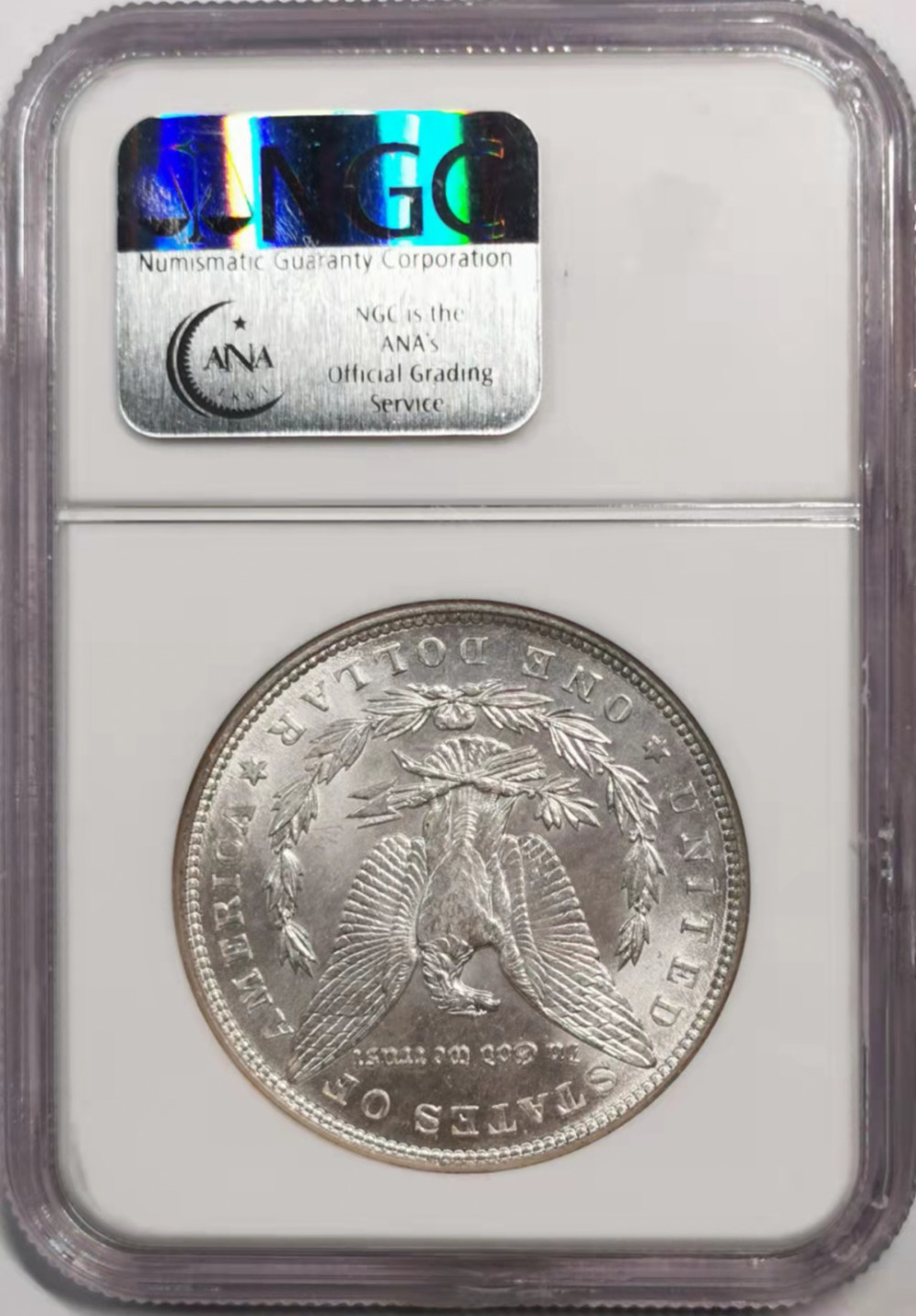 凡希社世界钱币微拍第一百八十五期 1887美国摩根壹元NGC-MS64