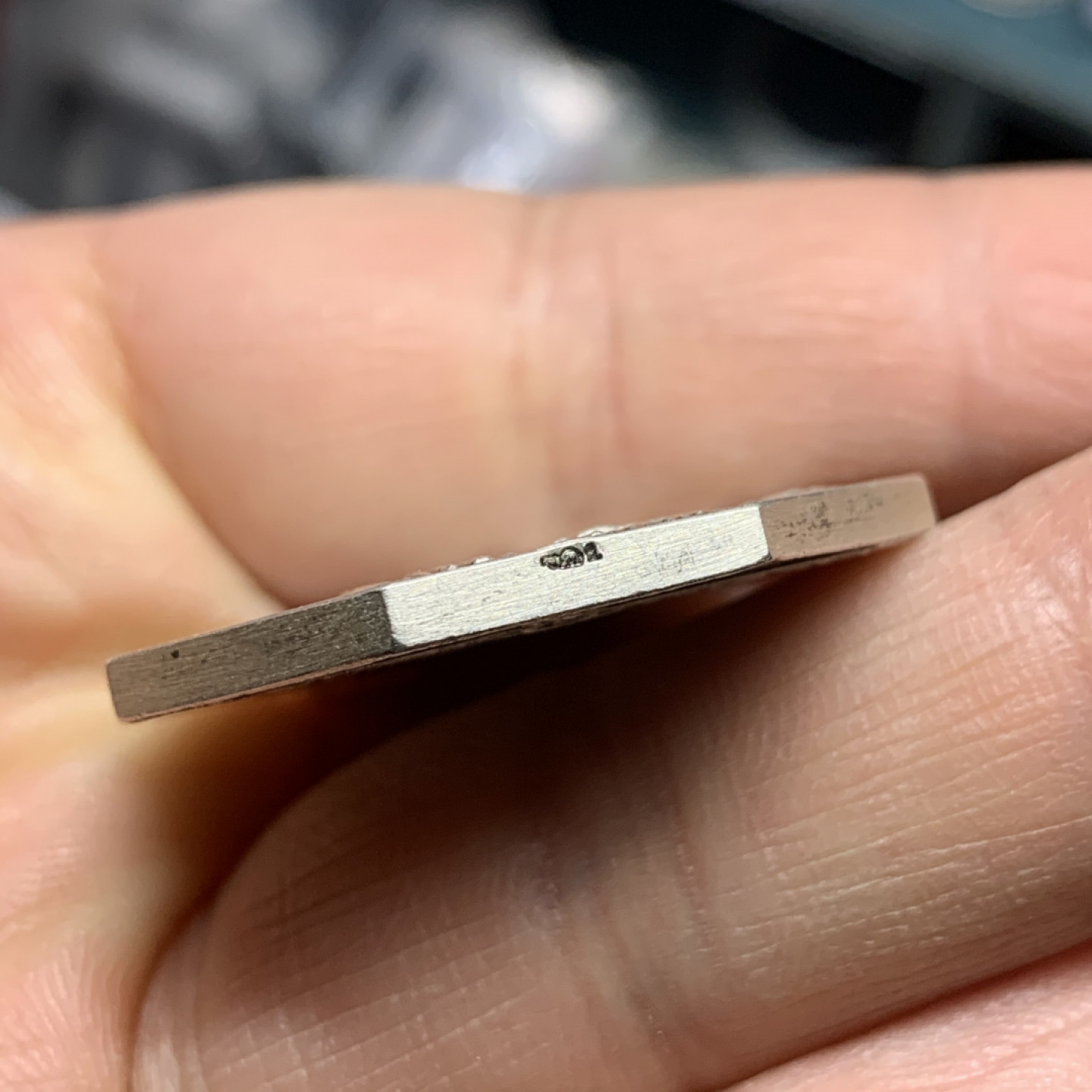 《竞宝斋》第27场-本周日，周一2场连拍（全场顺丰包邮） 法国 银制八角一枚 重约20.94克