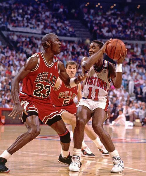 零元拍：NBA75大巨星微笑刺客伊塞亚托马斯签名球衣
