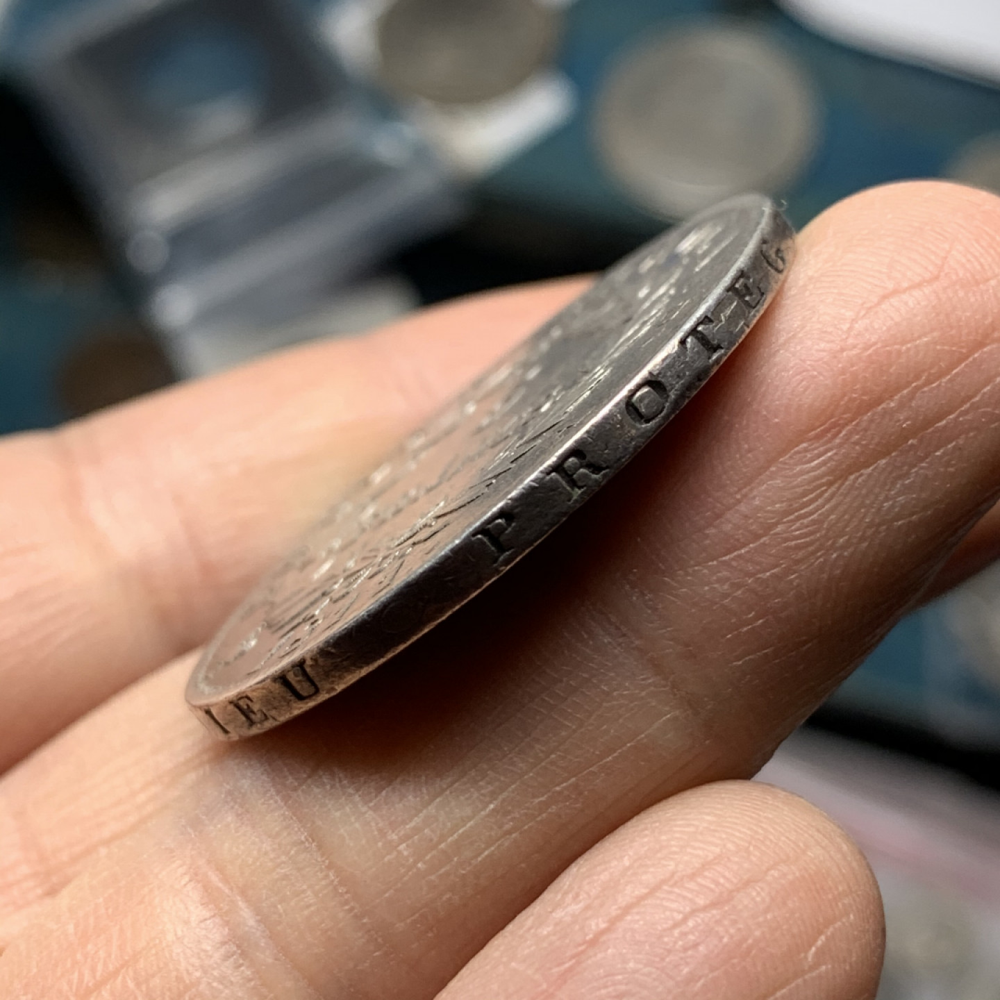 《竞宝斋》第27场-本周日，周一2场连拍（全场顺丰包邮） 1811年法国拿破仑一世5法郎银币