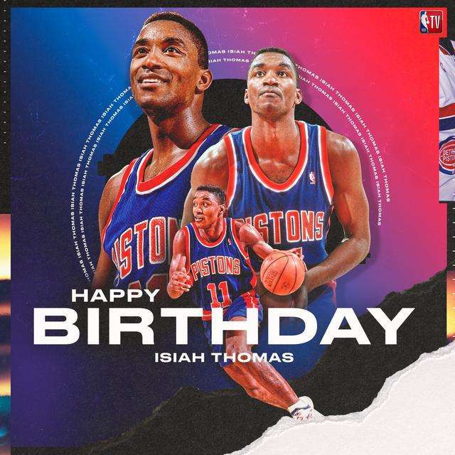 零元拍：NBA75大巨星微笑刺客伊塞亚托马斯签名球衣