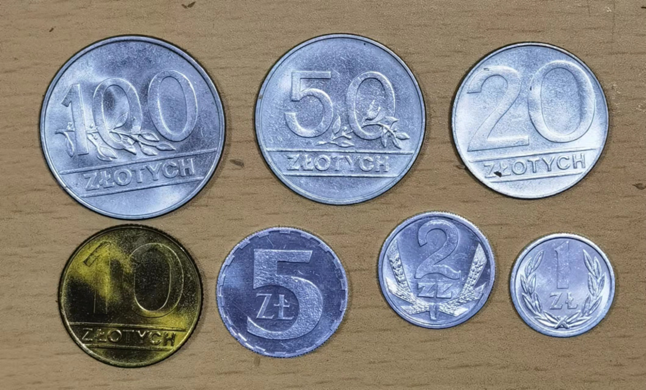北京马甸外国钱币专卖店微拍第六十七期，非贵金属外国纪念币，流通币专场，陆续上新欢迎关注 好品1990年版波兰流通币6枚／套