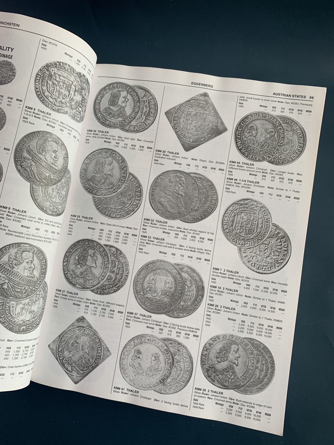 《竞宝斋》第28场-本周日，周一2场连拍（全场顺丰包邮） 难得 克劳斯目录 最新第七版 1601-1700年 涵盖世界24000枚钱币，杂志大小印刷非常清晰，厚达1632页！目录重约3公斤