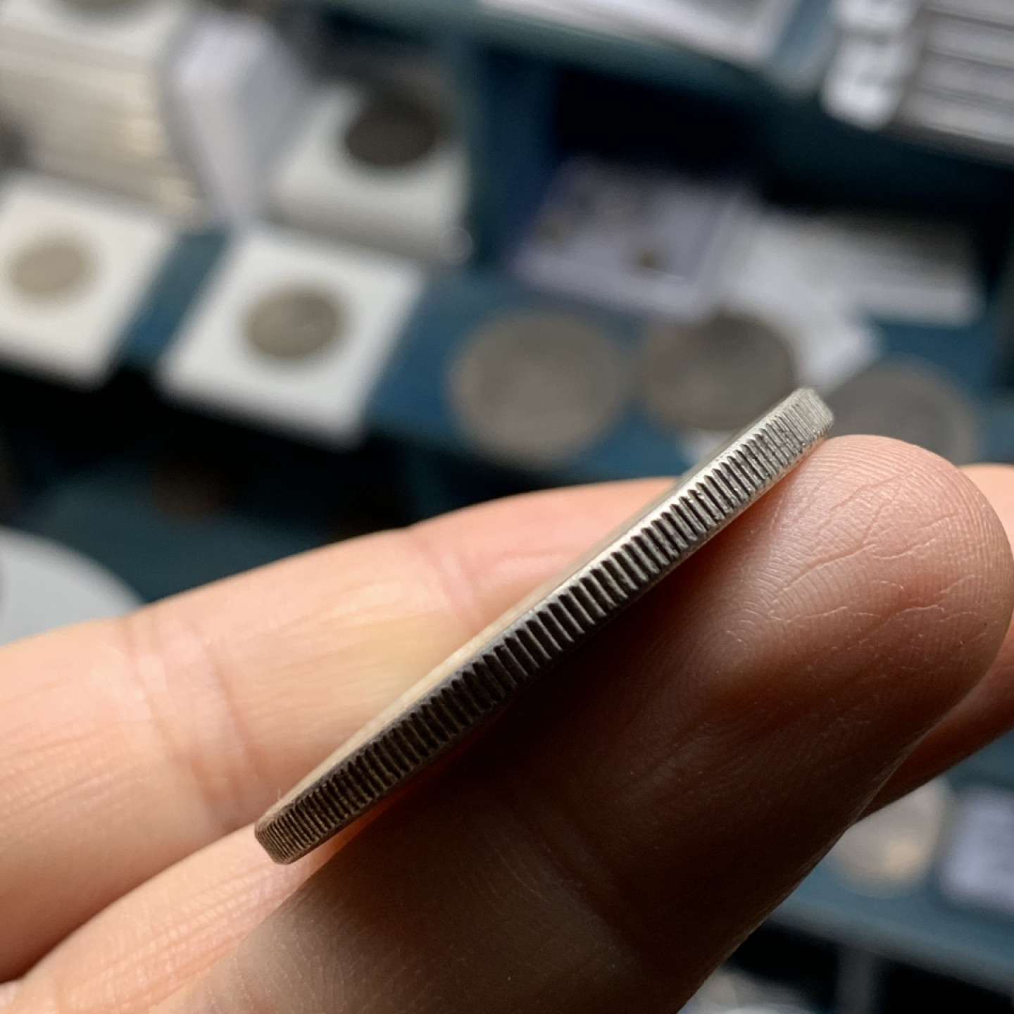 《竞宝斋》第28场-本周日，周一2场连拍（全场顺丰包邮） 古巴 1953年 马丁百年纪念 1比索 大银币 原光好品