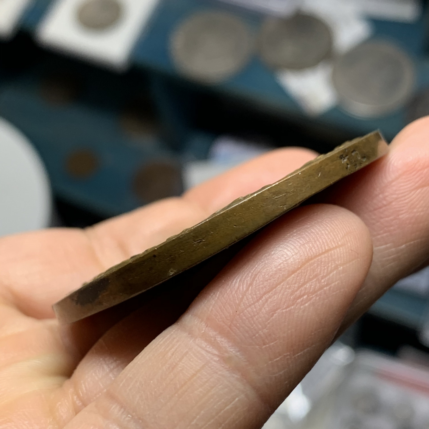 《竞宝斋》第28场-本周日，周一2场连拍（全场顺丰包邮） 裸章 德国1927年原铸，兴登堡纪念大铜章，直径50mm，重量51.8g