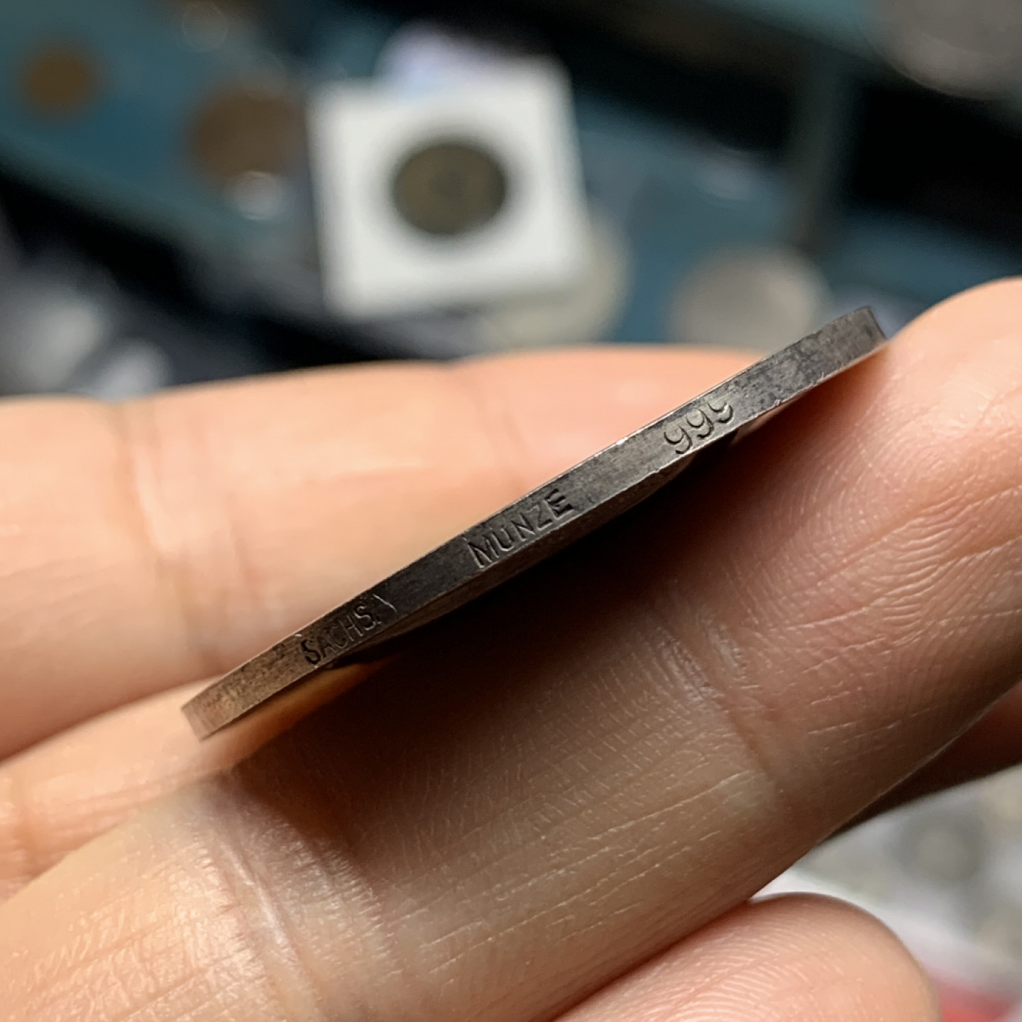 《竞宝斋》第28场-本周日，周一2场连拍（全场顺丰包邮） 裸章 德国1927年，兴登堡80大寿纪念银章，原味老包浆999银