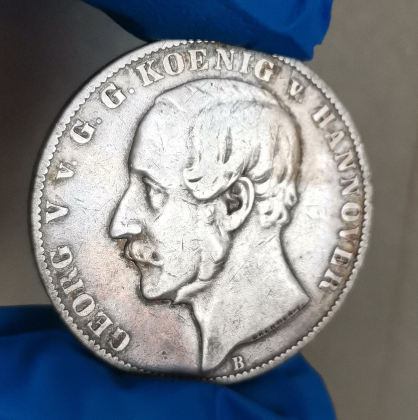 第23期拍卖会 1857年汉诺威狮马1泰勒银币