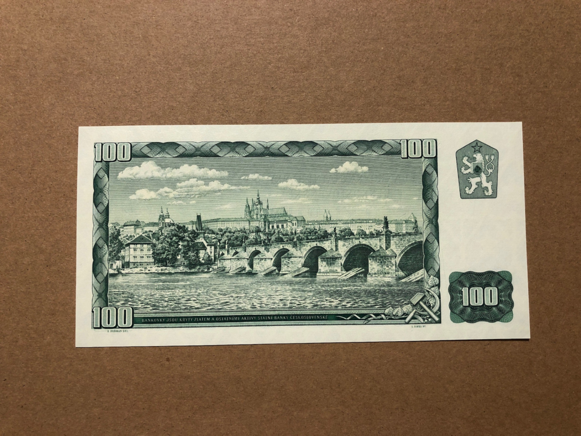 《张总收藏》47期——裸币专场 捷克斯洛伐克100克朗 UNC 1961年