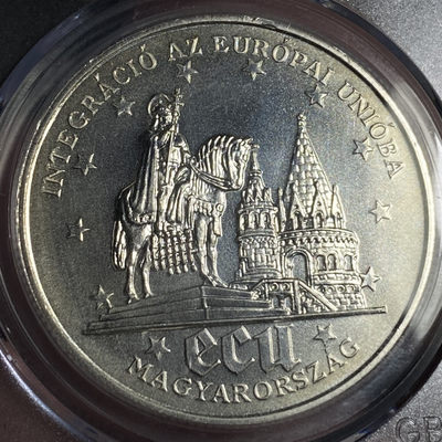 公博评级外国银币精品放大漏10件 - 稀缺匈牙利32克大银币